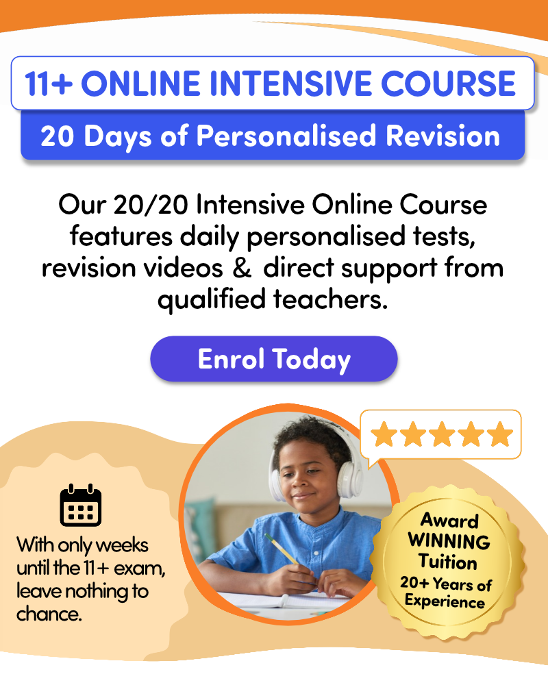 20/20 11+ Intensive Course