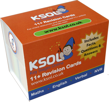 11+ Revision Cards 11+ Revision Cards