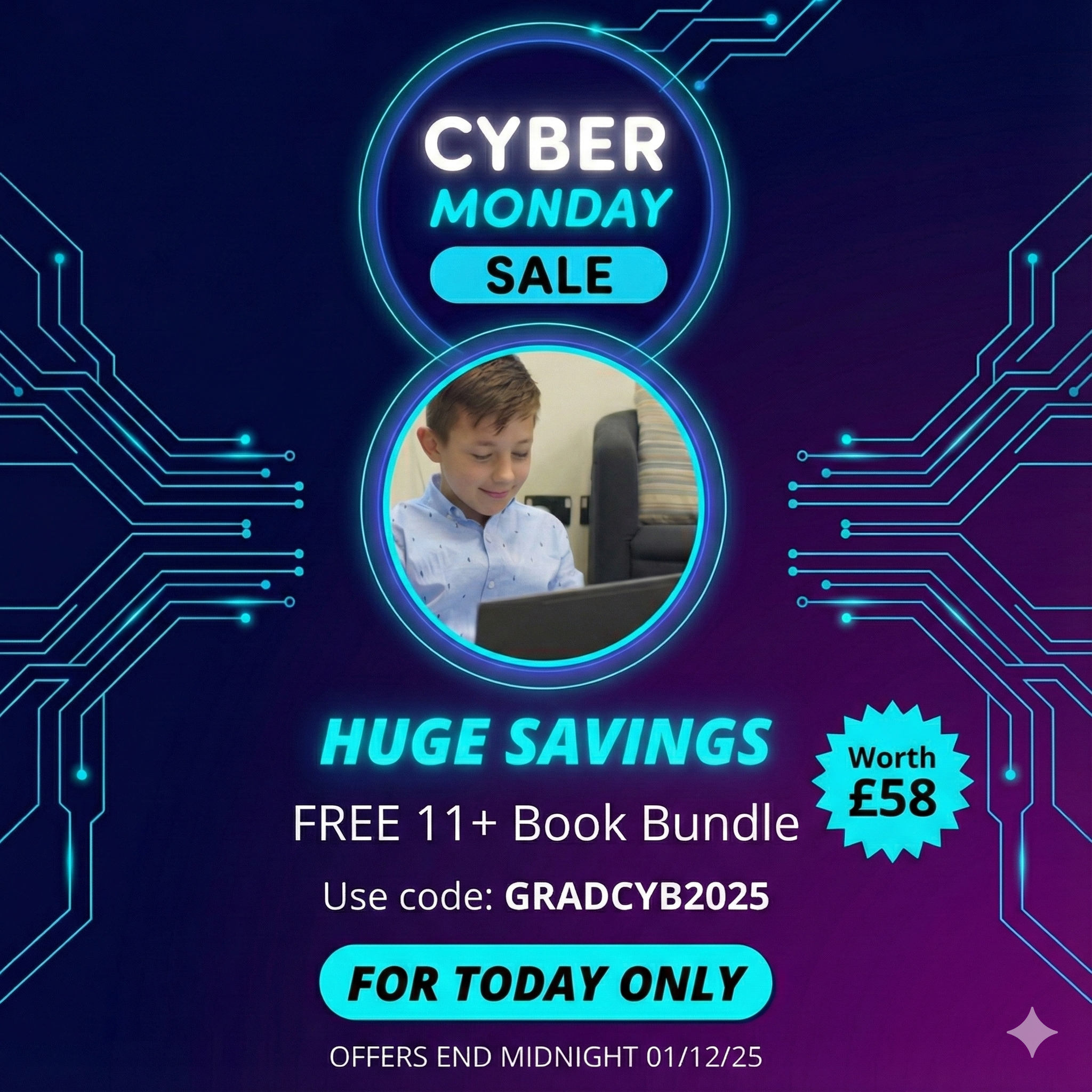 Year 5 11 plus tuition - Cyber Monday Offers