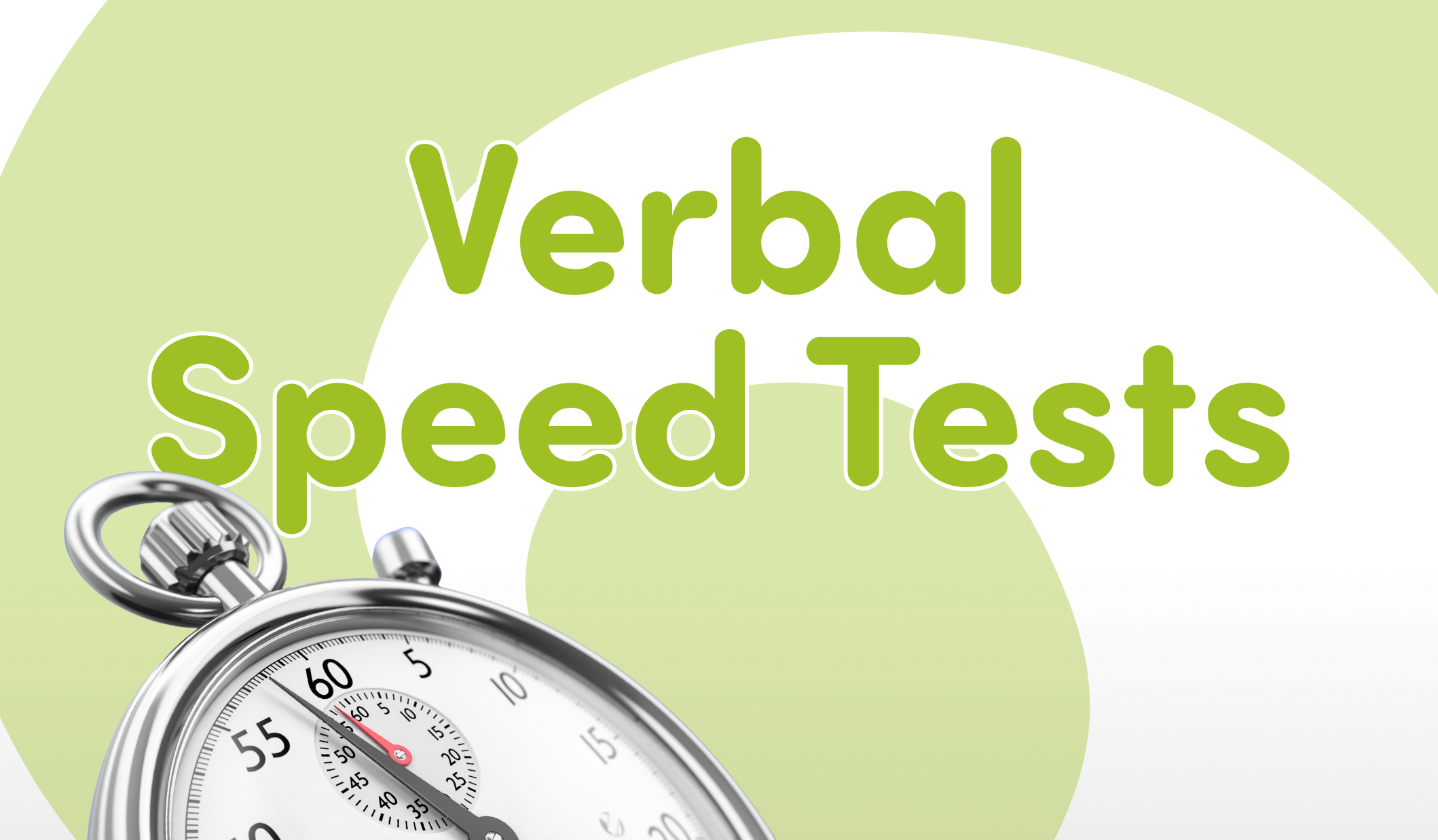 Verbal Timed Tests
