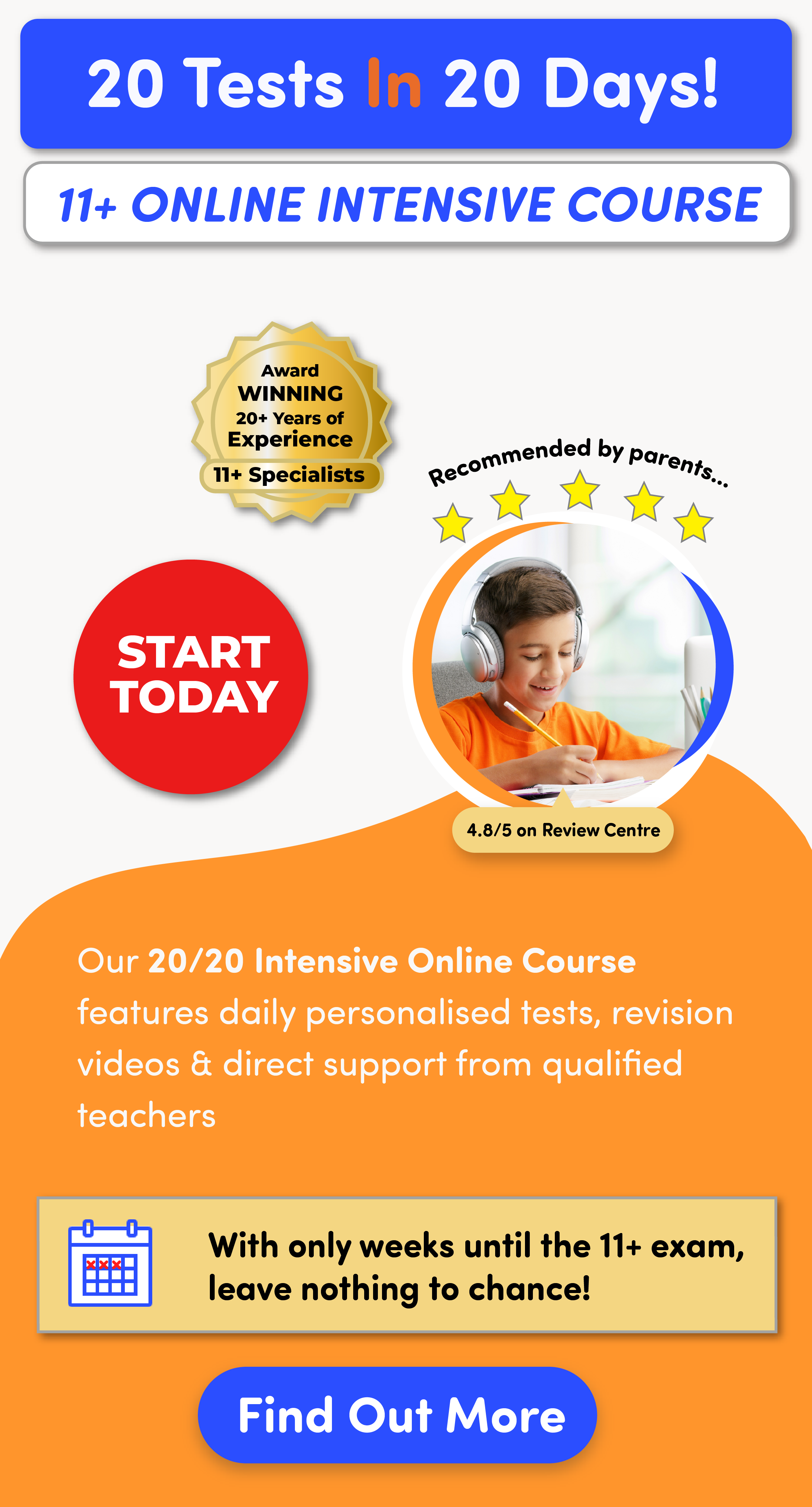 4 week intensive
