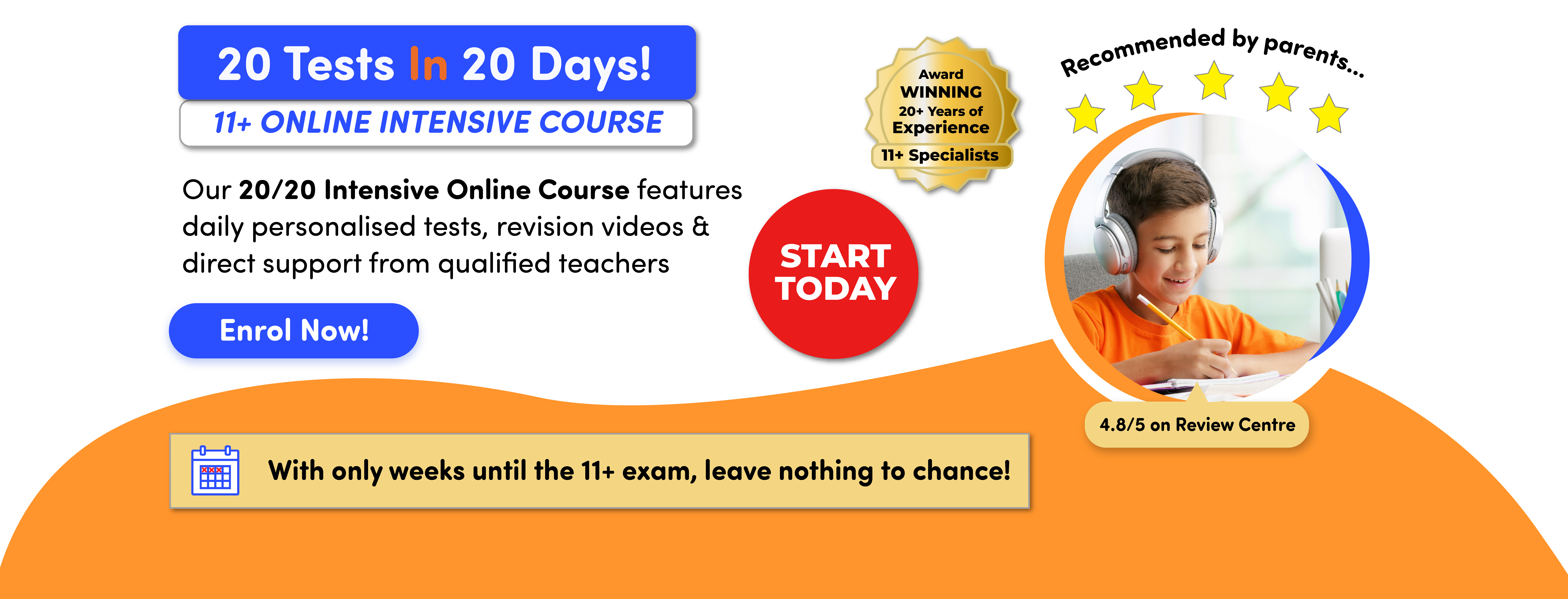 4 Week Intensive Course