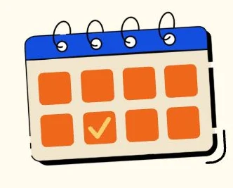 Online practice calendar