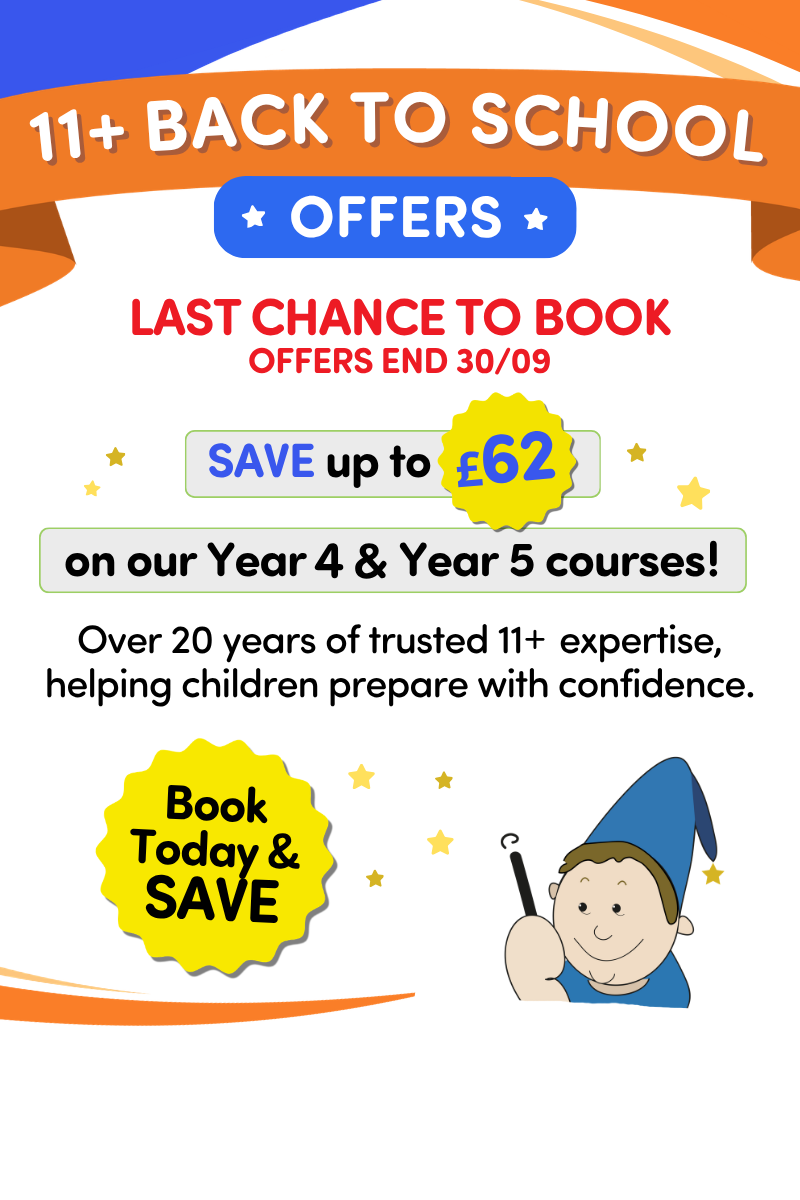 11+ Back to School Offers