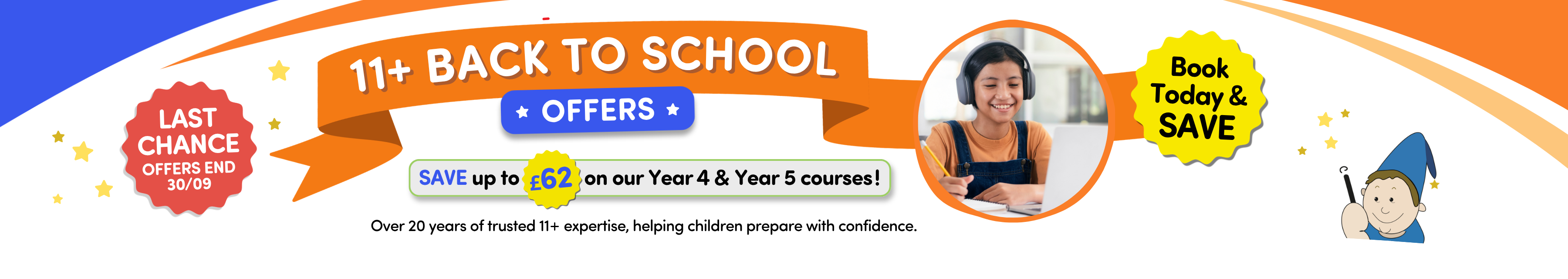 11+ Back to School Offers